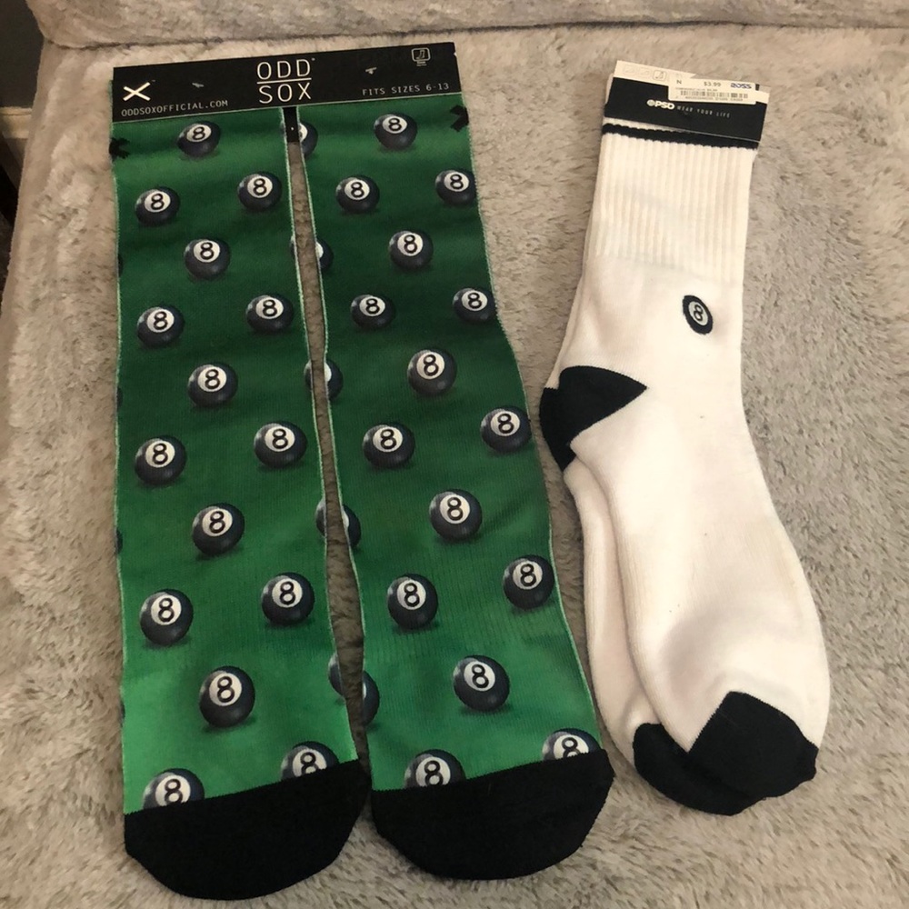 Men’s Eight Ball Odd Sox socks
